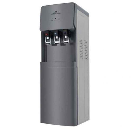 Armadillo Cold, Hot & Warm Water Dispenser, 3 Taps - Grey, ARM-WDS-CAB-GRY-0001