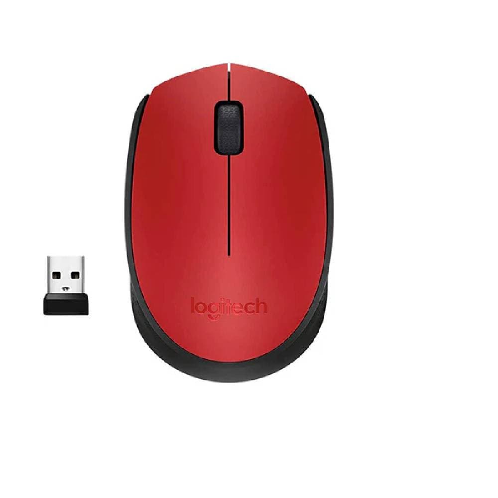 Logitech Wireless Mouse M171 - Red