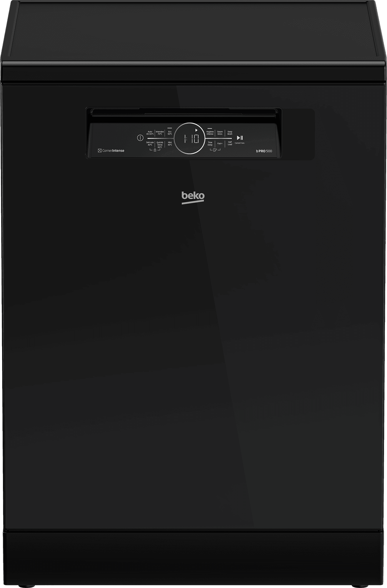 Beko | Digital Dishwasher With Inverter Technology, 15 Place Settings, 6 Programs - Black, BDFN36531GB