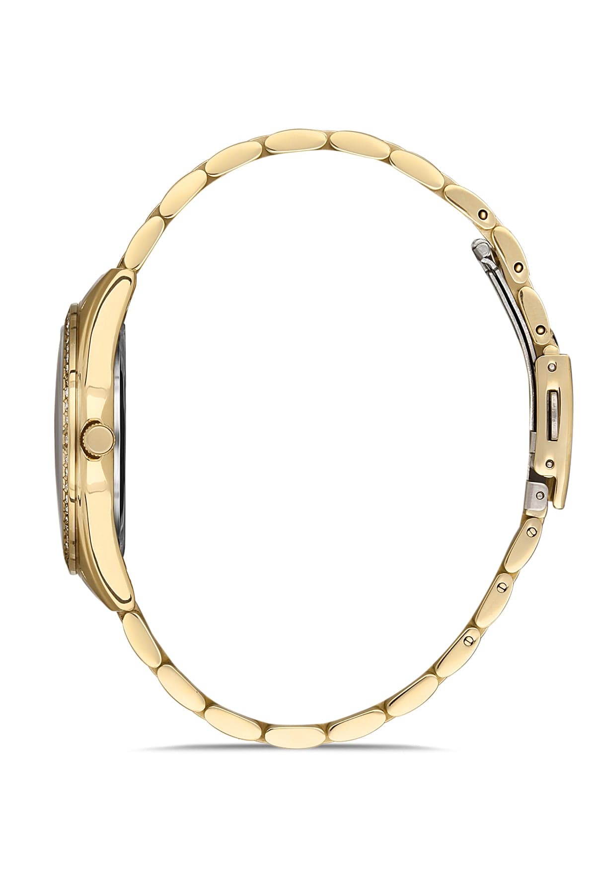 Daniel Klein Casual Analog Watch for Women, Stainless Steel Strap - Gold, DK.1.13088-3
