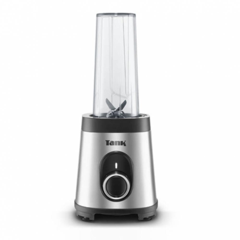 Tank Super Blender,1.5L Glass Jug , 900ml BPA Free Plastic Bottle, 800 Watts, YB-S62k - Black