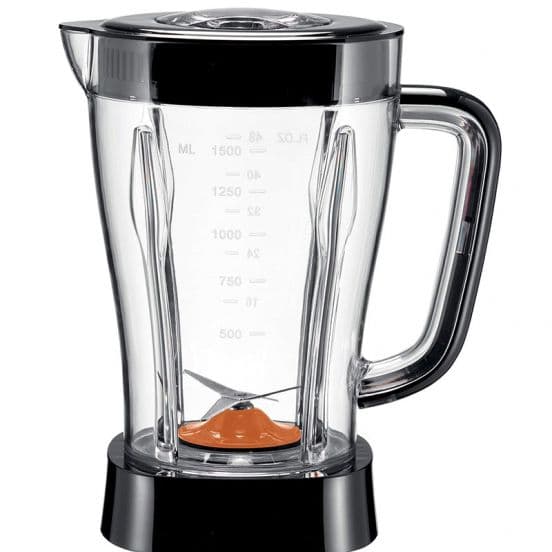 Kenwood Electric Blender, 500 Watt, 2 Litre, with Grinder and Chopper - Black, BLP15.360BK