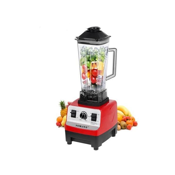 سوكانى | خلاط كهربائى، 7 سرعات، 4500 وات - احمر / ضمان محلى سنه