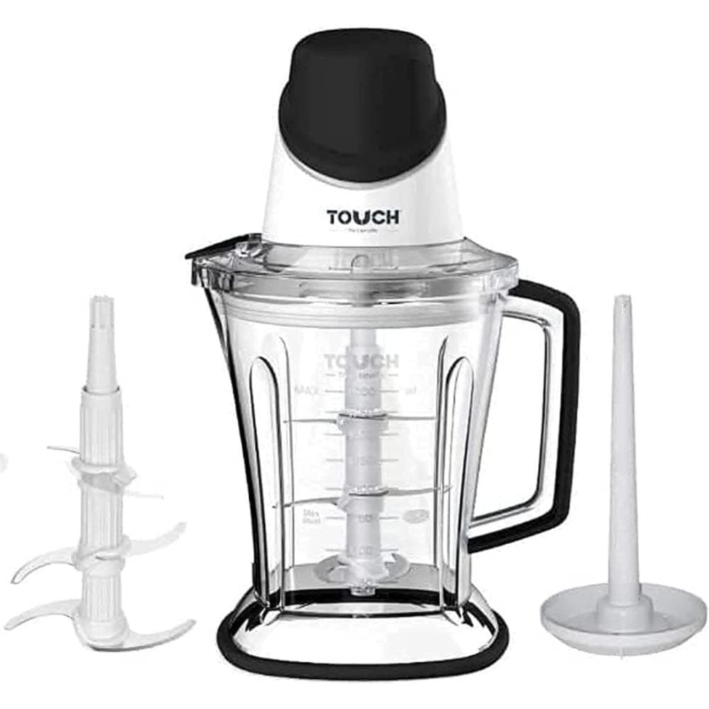 تاتش مفرمة، 700 واط، 2 لتر، 6 شفرات، 40551 - أسود