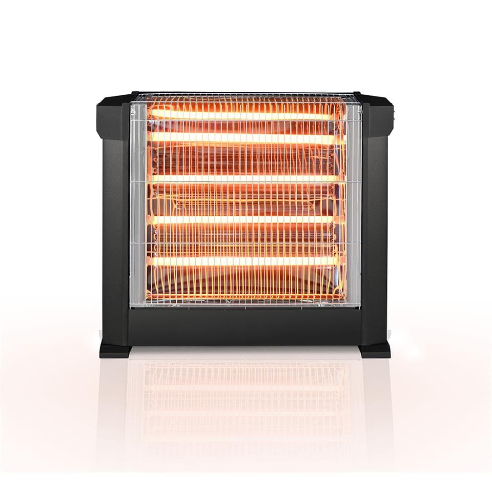 دفاية كهرباء كومتيل، 2200 وات، 4 عناصر تسخين، KS-2760 - اسود