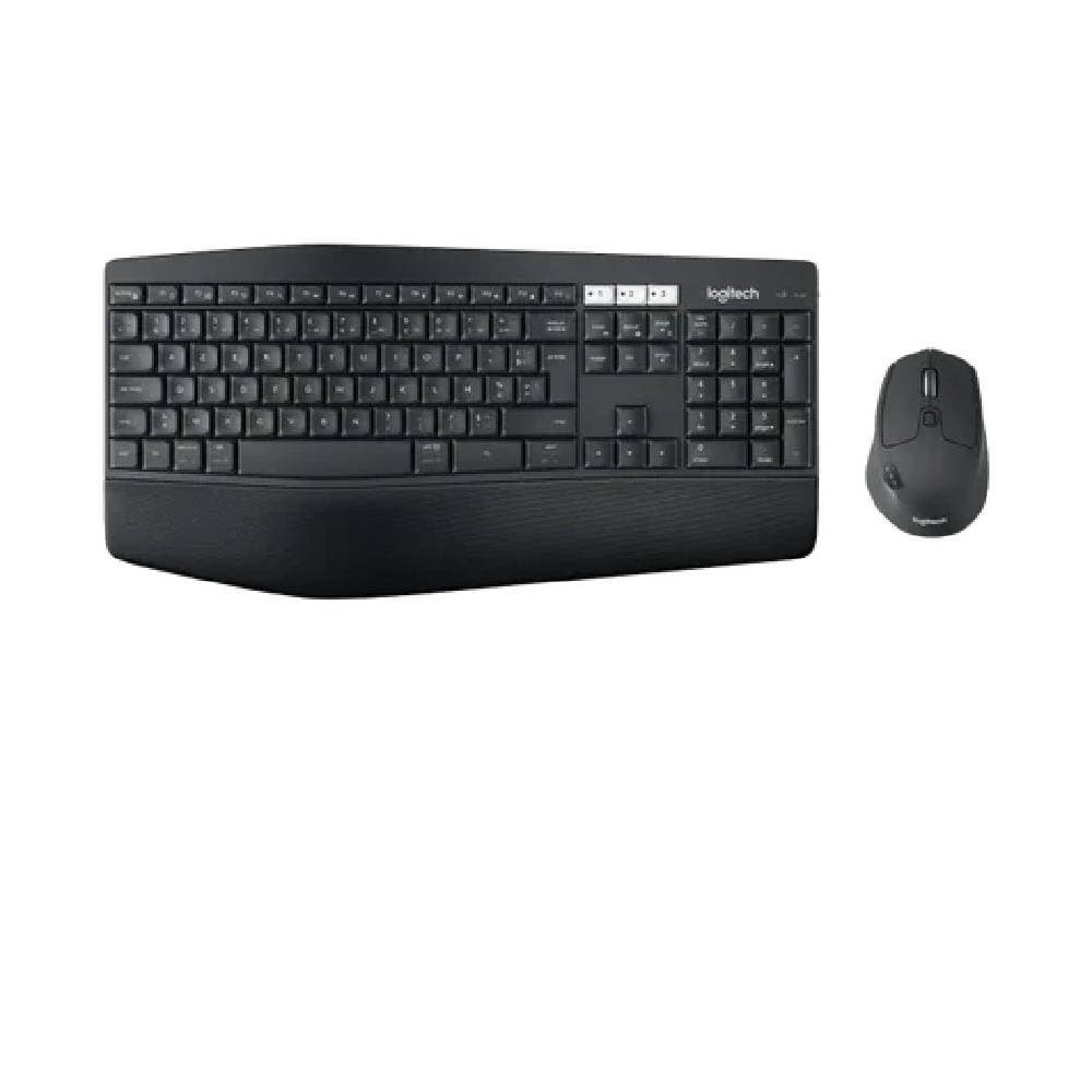 مجموعة لوحة المفاتيح والماوس اللاسلكية لوجيتك MK850 PERFORMANCE - أسود