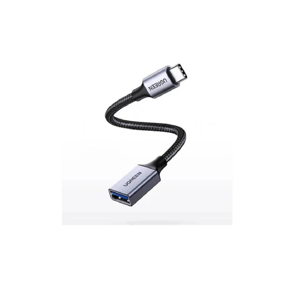 Ugreen US378 OTG adapter cable USB-C-USB-A 0.15m - black