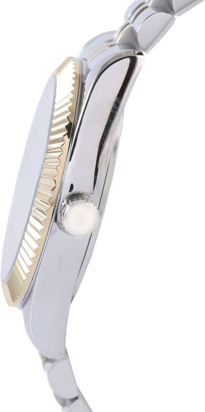 Daniel Klein Analog Dress Watch for Women, Stainless Steel Strap - Silver, DK.1.13039-3