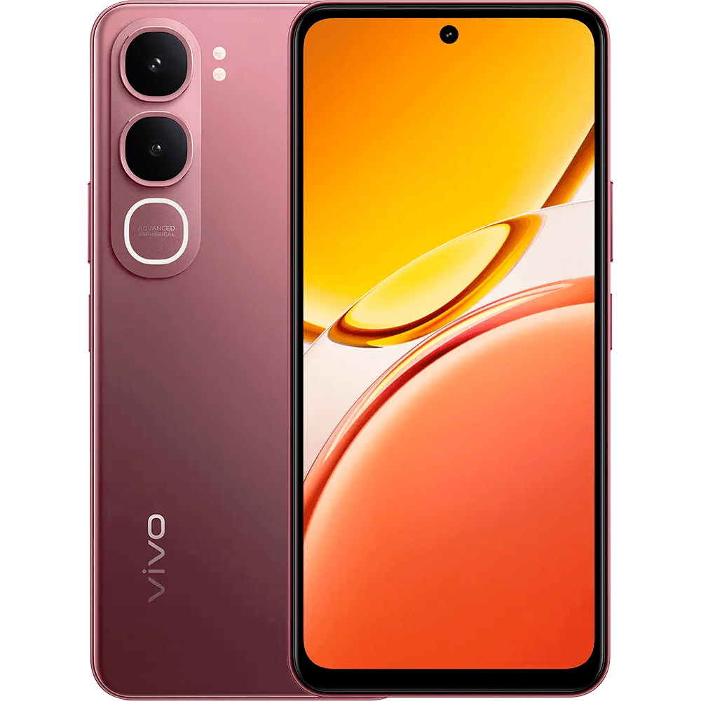 Vivo Y21D Dual SIM, 128GB, 4GB RAM, 4G LTE - Red