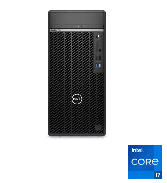 ديل OptiPlex 7020 MT - انتل® كور™ i7-14700 - رامات 8 جيجا بايت - هارد ديسك 512 جيجا بايت SSD - جرافيك Intel UHD Graphics 770 - اسود