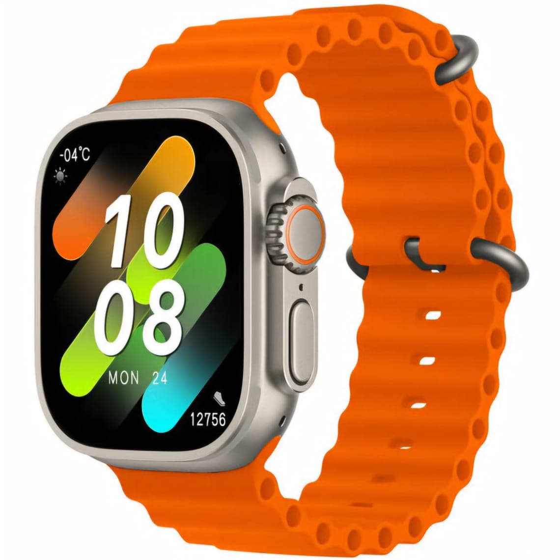 W&O X9 Ultra 2 Smart Watch, 2.02 inch - Orange