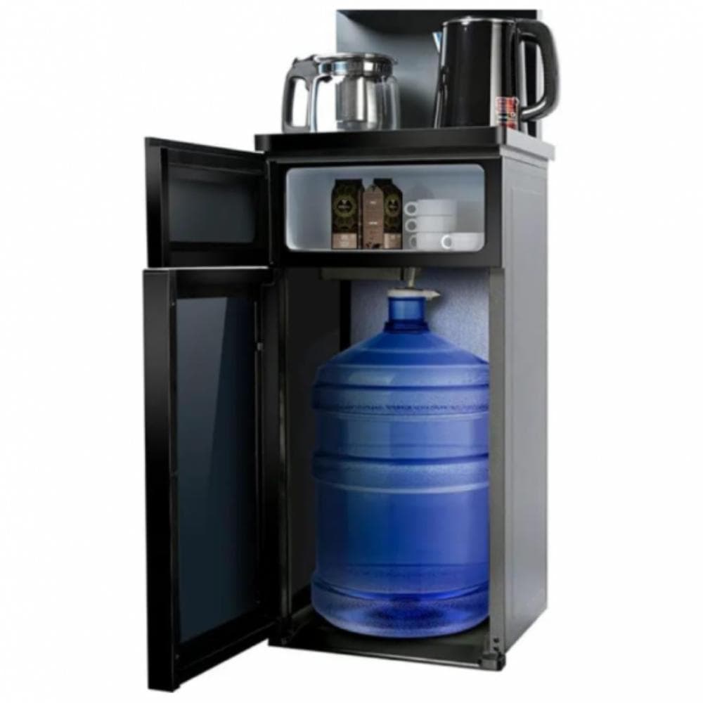 C-Max Smart Water Dispenser with Tea Maker, Digital, 2 Taps , Remote - Grey
