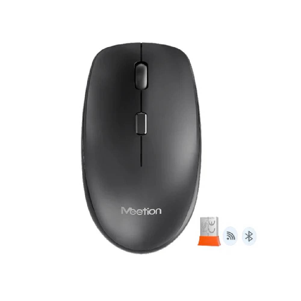 Meetion BTM100 Wireless Silent Office Mouse - Black