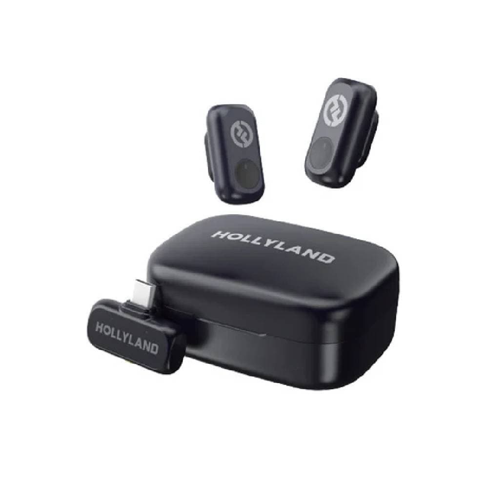 Hollyland Lark A1 Duo USB-C Wireless Lavalier Microphone