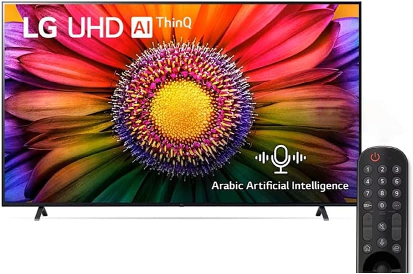 تلفزيون سمارت ال جي ، مقاس 50 بوصة ، ليد ، دقة 4K UHD ، ببريسفر داخلي