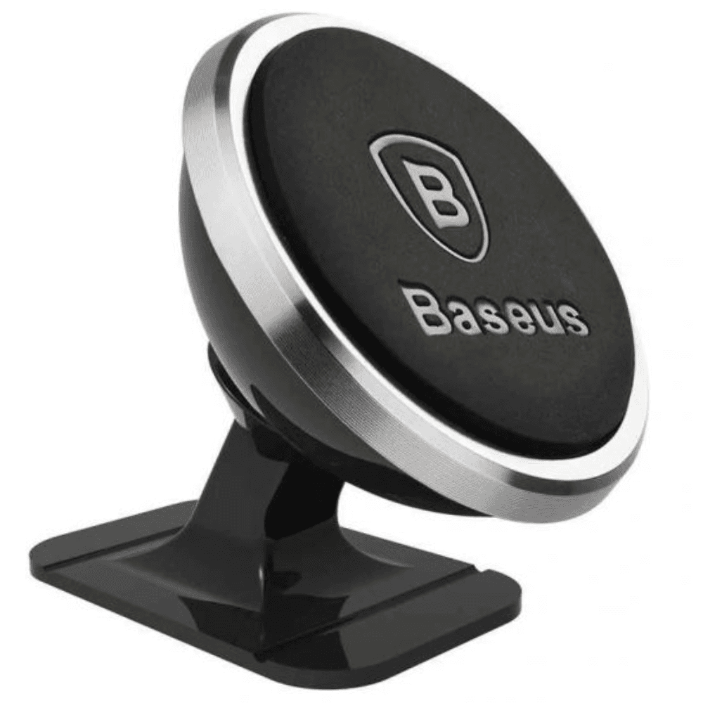 Baseus 360° Adjustable Magnetic Phone Mount, SUCX140012 - Silver