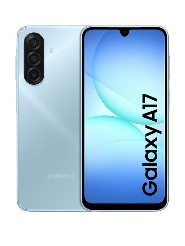 Samsung Galaxy A17, 128 GB, 6GB Ram, 4G, Dual Sim - Light Blue With 1-Year Warranty