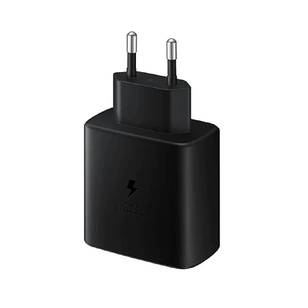SAMSUNG Power Adapter, 45W, Compact Design, USB C To C Cable - Black