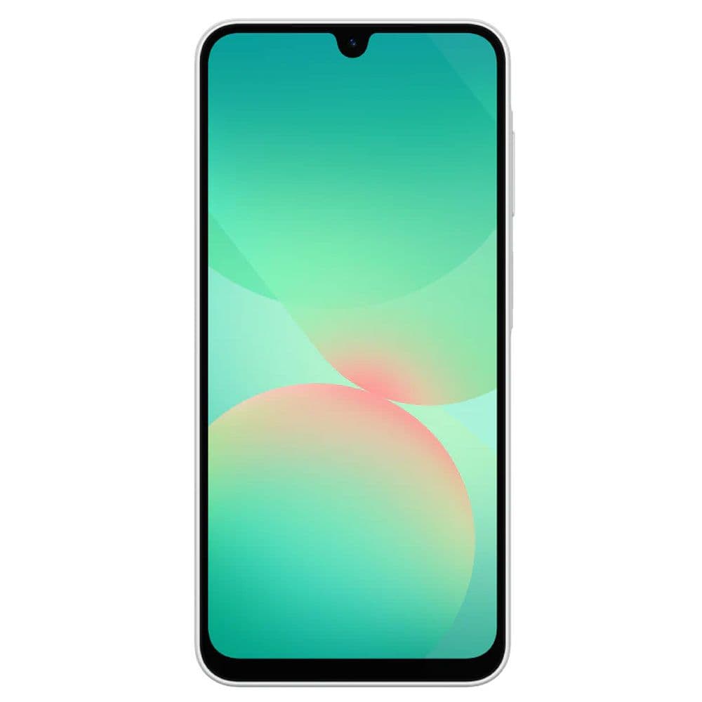 Samsung Galaxy A26 Dual SIM, 128GB, 6GB RAM, 5G - White (One Year Local Warranty)