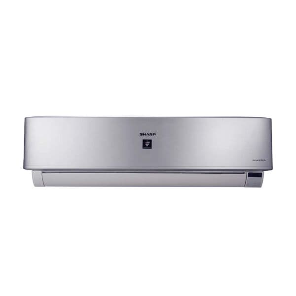SHARP Split Air Conditioner, 3 HP, Cool - Heat, Inverter, Digital Plasmacluster - Silver