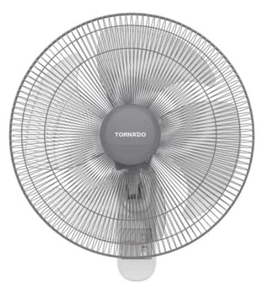 TORNADO Wall Fan 16 Inch, 4 Blades, White TWF-29