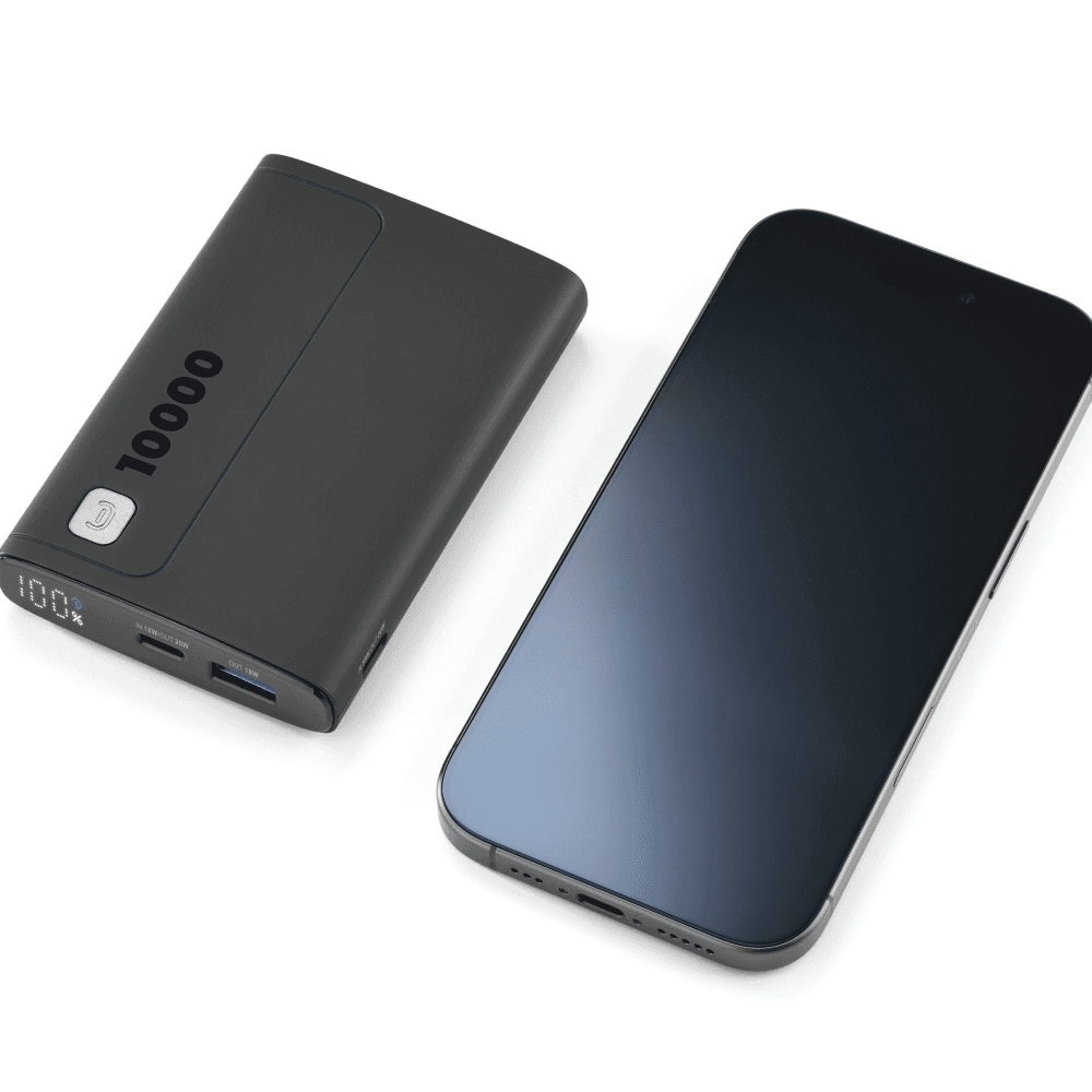 Cellularline Power Bank 10000 mah 20w PD 2 USB - Black