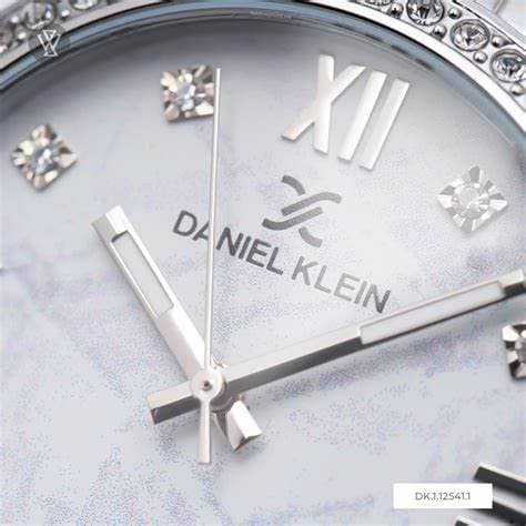 Daniel Klein Analog Casual Watch for Women, Stainless Steel Strap - Silver, DK.1.12541-1