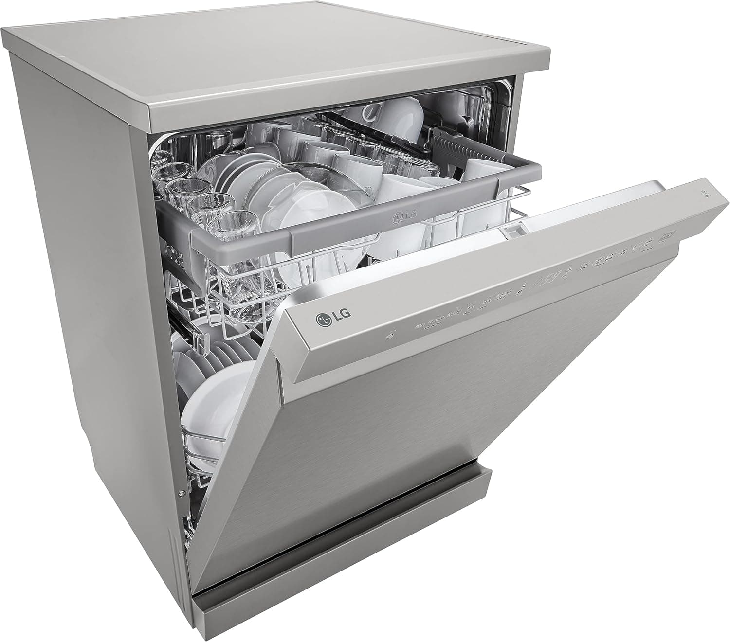 LG Dishwasher, 14 Place Settings – Platinum Silver, DFC532FPE.AASPEEC