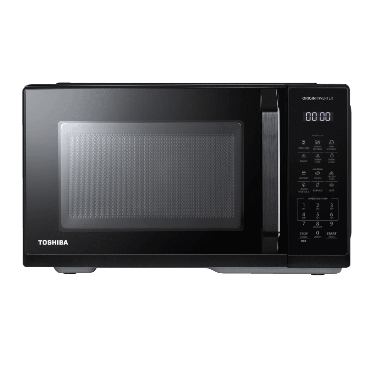 Toshiba Microwave, 25L, 900W, Digital, MW3-EM25PEI(BK) - Black