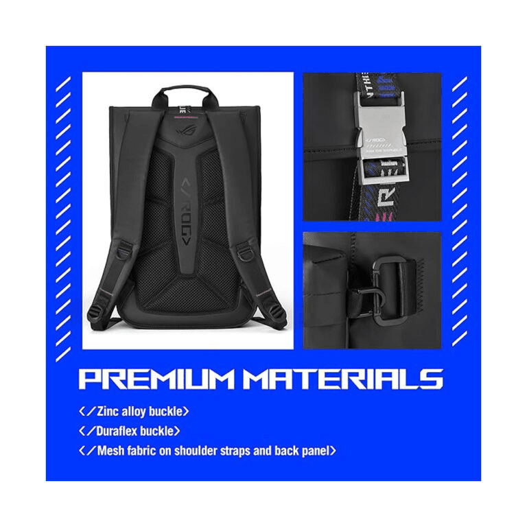 ASOS Backpack, 15.6 inch - Black, ROG SLASH – BP3705