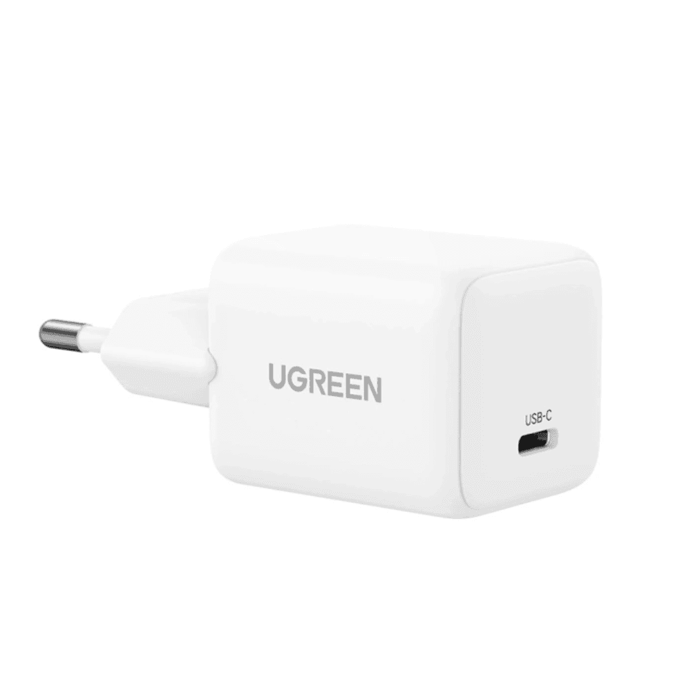 Ugreen Charger home Adapetr 20W USB-C Fast Charger GAN X512 - White