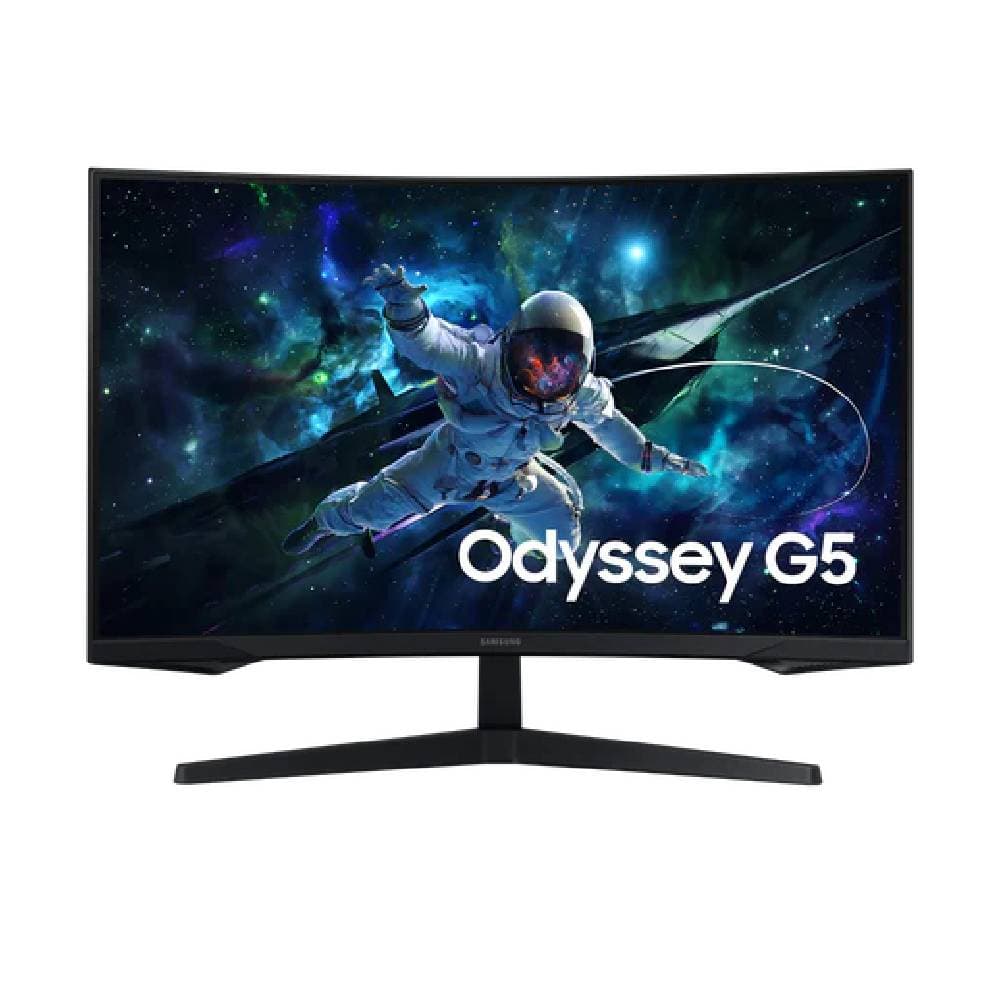 Samsung G5 Monitor 32 Inch Odyssey FreeSync Super Arena Gaming UX - Black