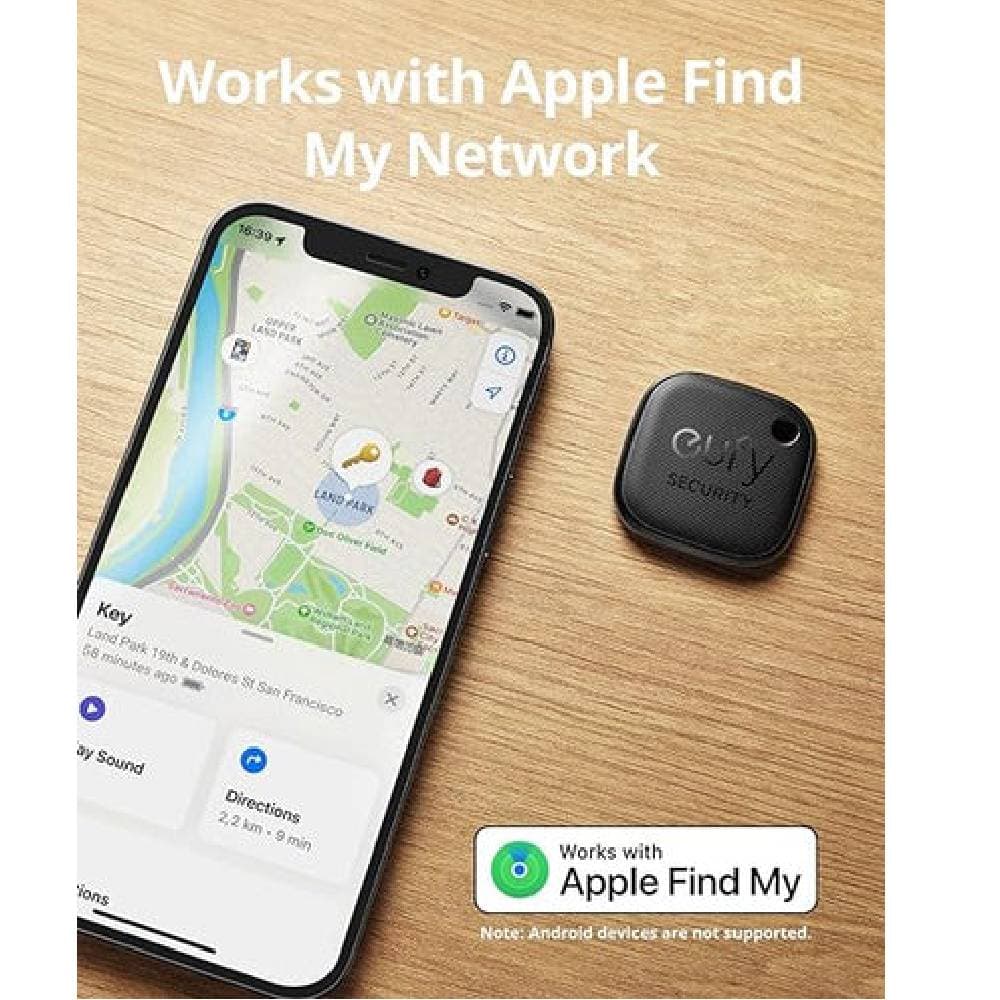 Anker Eufy Security SmartTrack Link Finder, Black - T87B0011