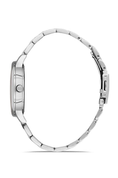 Daniel Klein Analog Watch for Women, Stainless Steel Strap - Silver, DK.1.13061-2