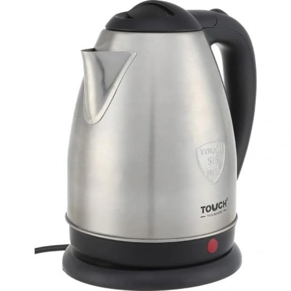 Touch Star Stainless Electric Water Kettle, 1.8 Liter, 1500 Watt, 40319 - Silver
