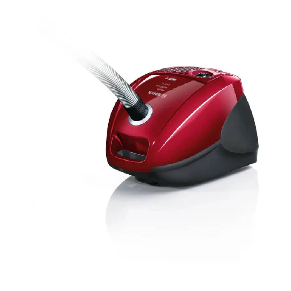 Bosch Bagged Canister Vacuum Cleaner, 2400 Watt, Red - BSGL3MULT3