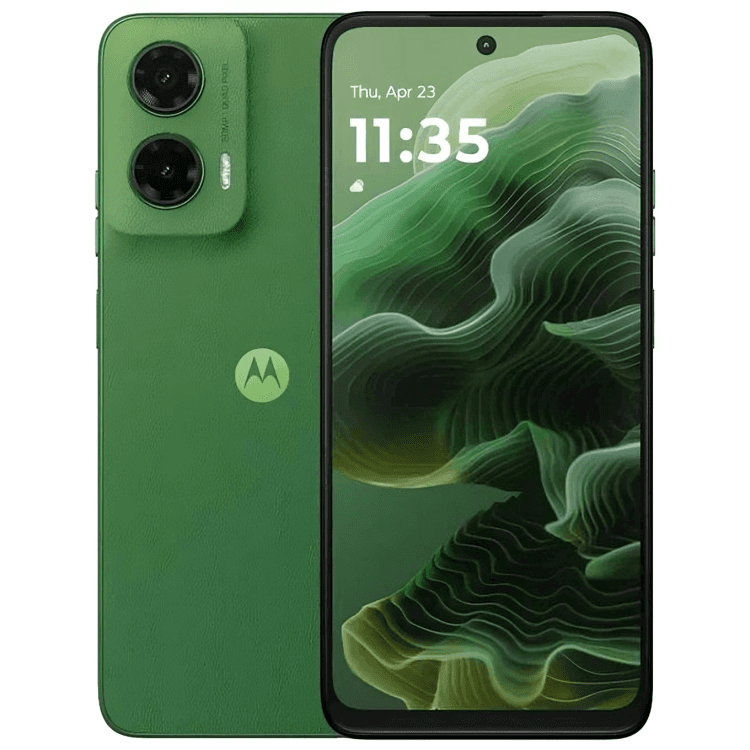 Motorola Moto G35 Dual SIM, 256GB, 8GB RAM, 5G - Leaf Green