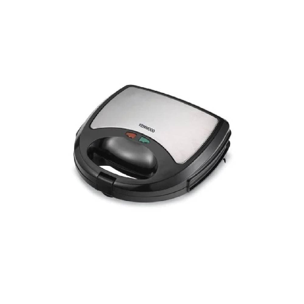 Kenwood 3 in 1 Sandwich Maker, 750 Watt, Black Silver - OWSMM01.A0BK