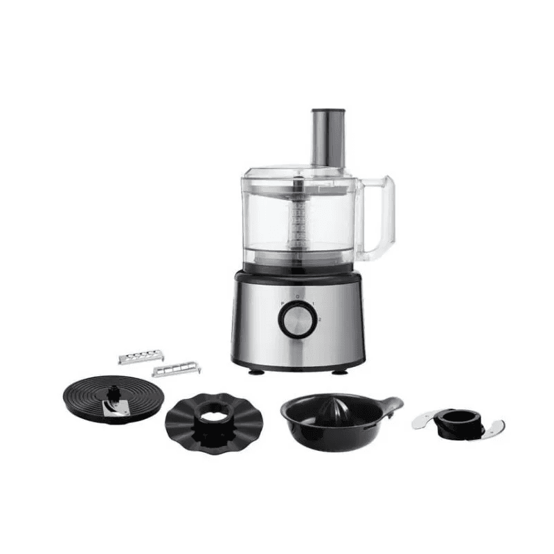 Fresh Food Processor, 750 Watt, FFB750S - Black Silver
