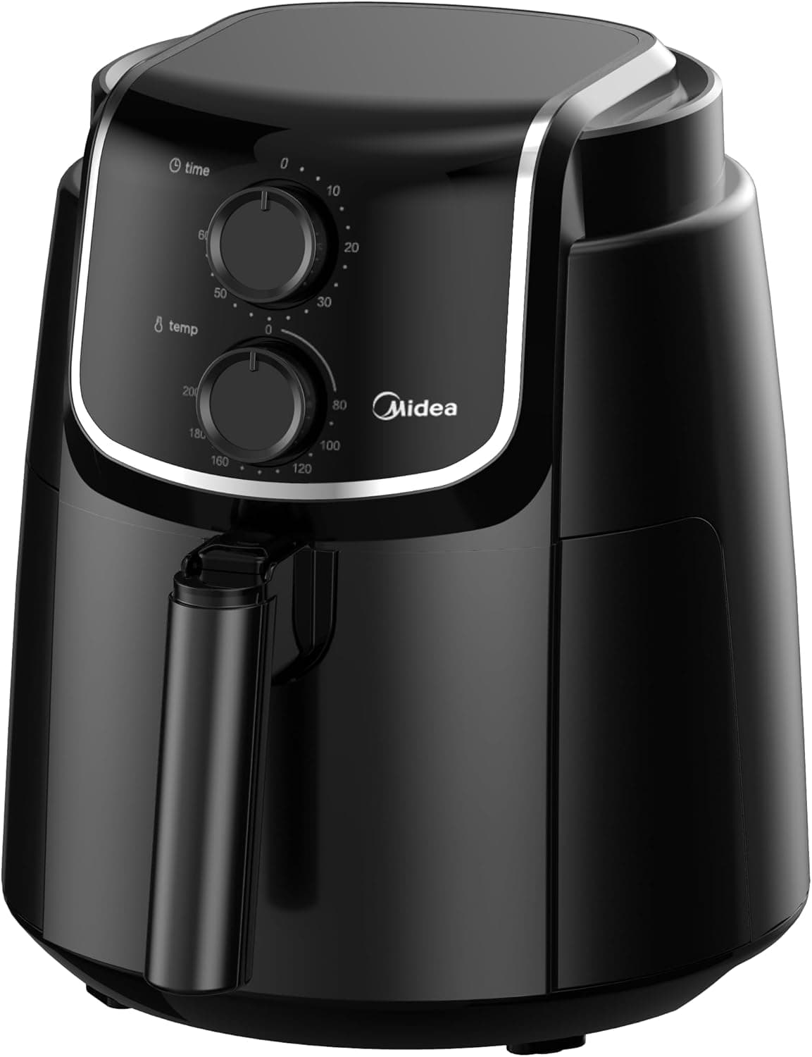 Midea Air Fryer, 4 Liter, 1500 Watt, Black - MF-TN40D2