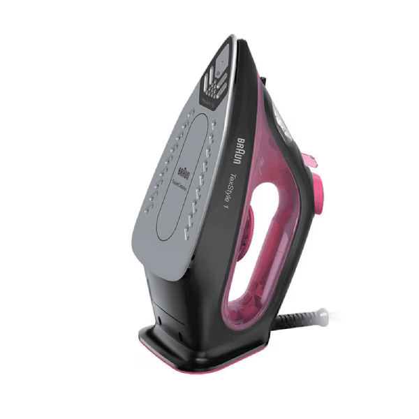 Braun Ceramic Steam Iron, 2000 Watt, SI 1070 - Black Purple