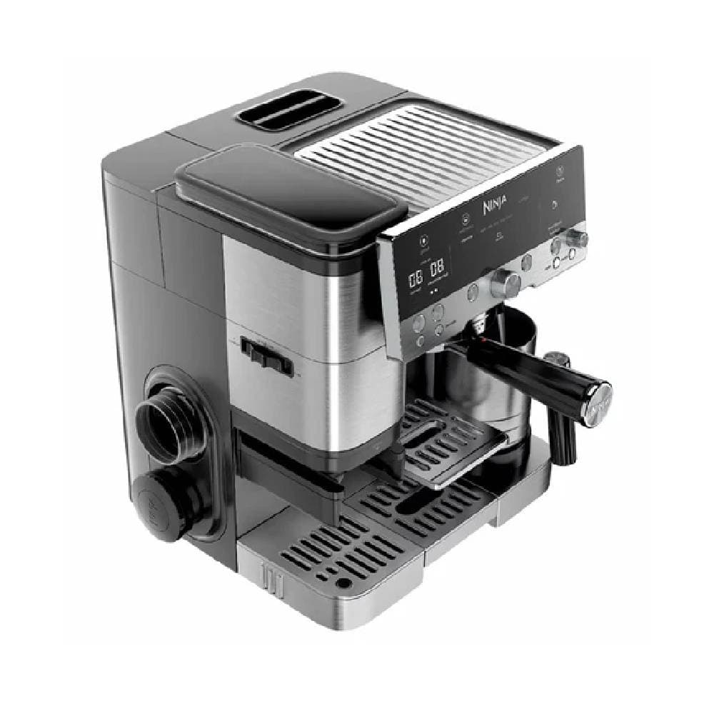 Ninja Luxe ES601ANZ, Manual Espresso Machine - Stainless Steel-Silver