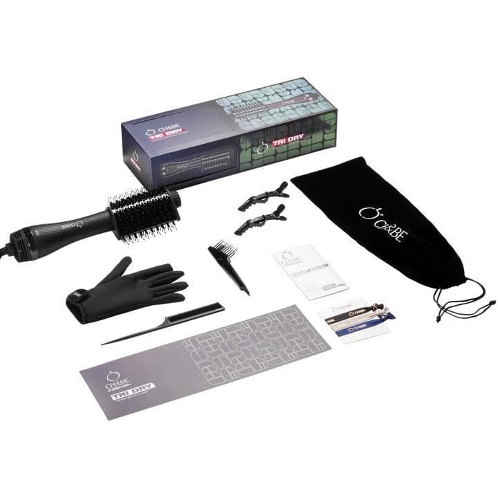CH&BE Tri Dry Volumizer Brush, 1000W, CB_H03 - Black