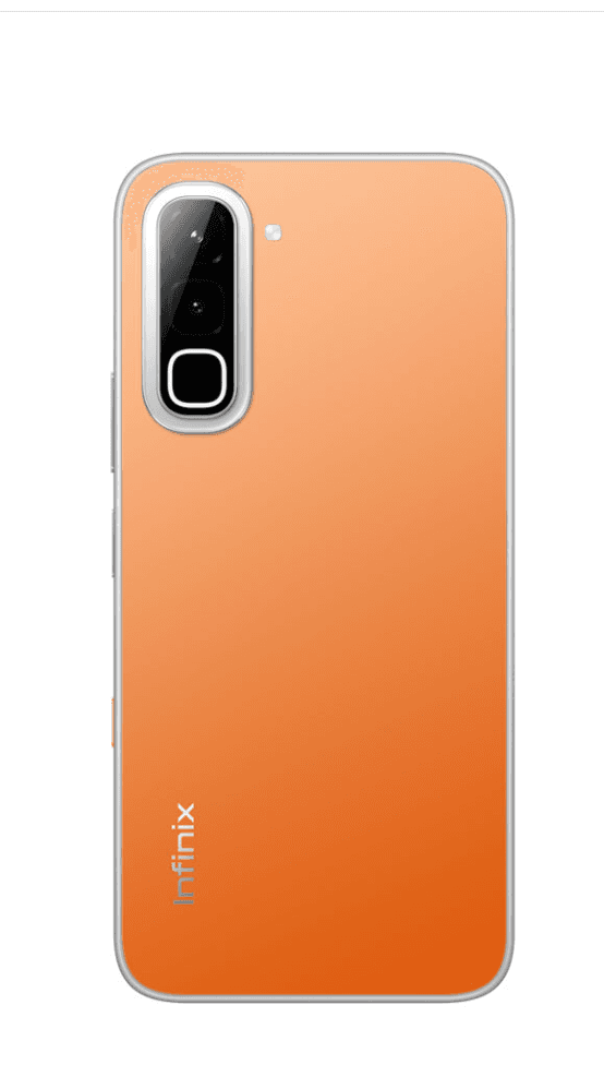 Infinix Hot 70 Dual Sim, 256GB, 8GB Ram, 4G - Thermo Orange