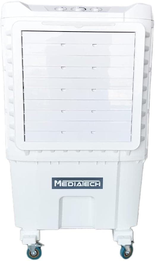 Media Tech Air Cooler, 80 Liters, 3 Speeds, 250 Watt, MT-AC602 - White