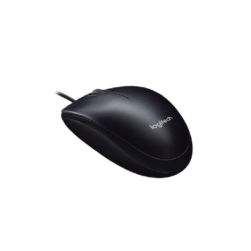Logitech M90 Optical Wired Mouse - Black