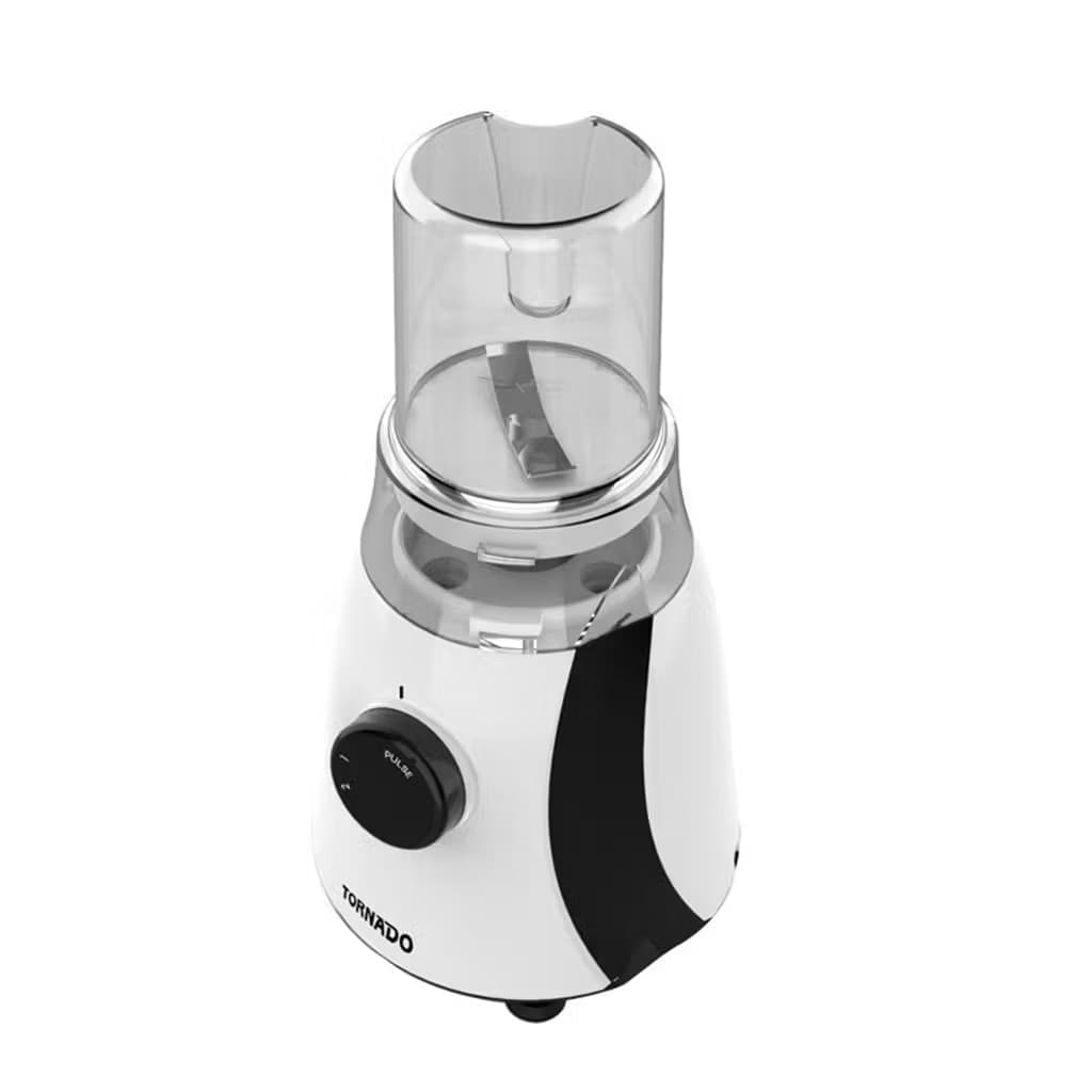 Tornado Blender, 600 Watt, 1.5 Liter, 2 Mills - Black, TB-600/2-BLACK