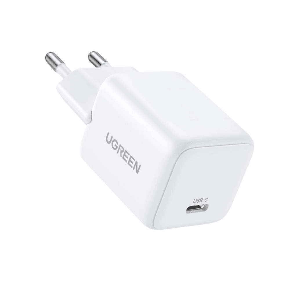 Ugreen Charger home Adapetr 20W USB-C Fast Charger GAN X512 - White