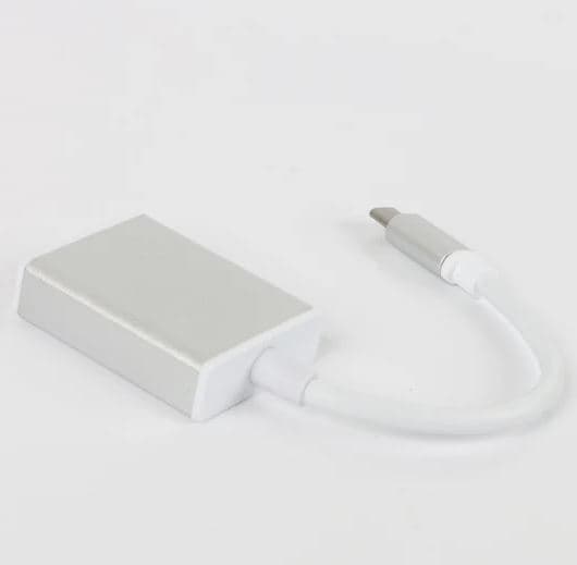 USB 3.1 Type C to VGA Adapter - Silver