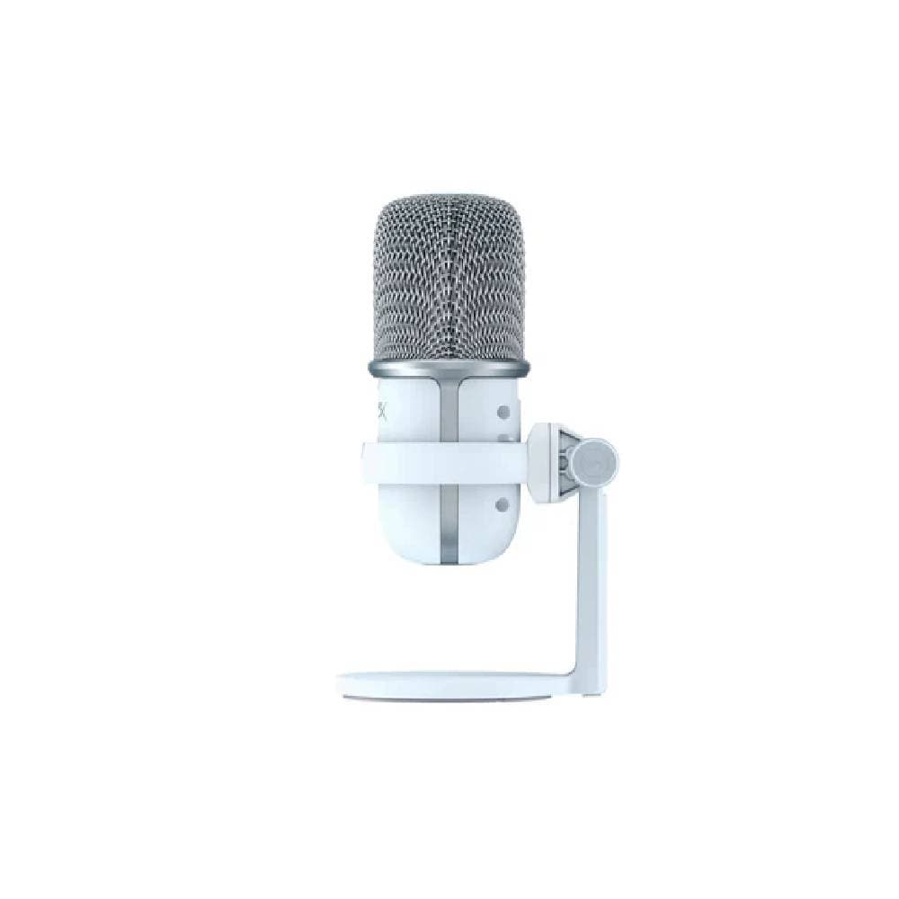 Hyperx Solocast Condenser USB Microphone With Clip Stand - White